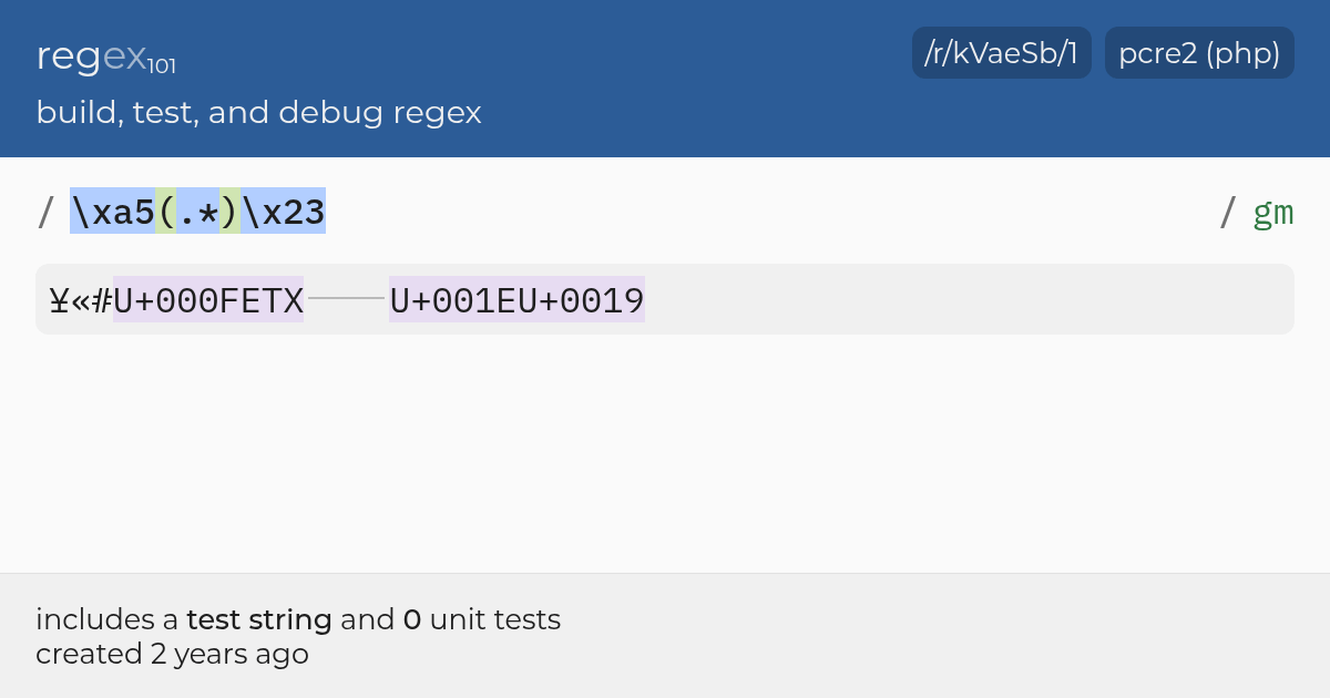 regex101.com